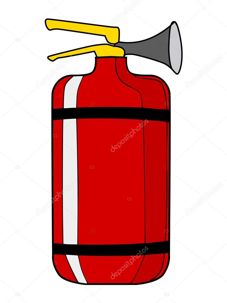 消火器 消防用機器 無料のストックベクター C Perysty