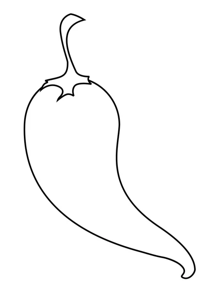 Pimienta picante — Vector de stock