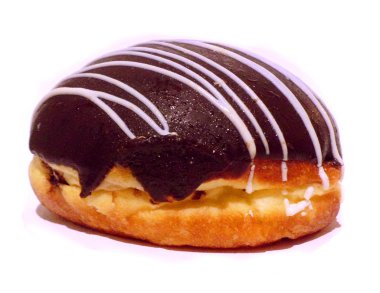 beyaz çikolatalı çörek