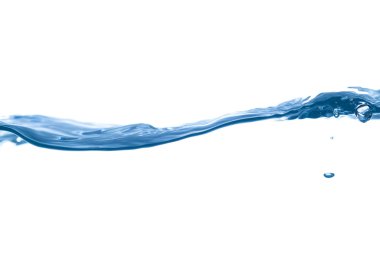 su yüzeyi beyaz zemin üzerine