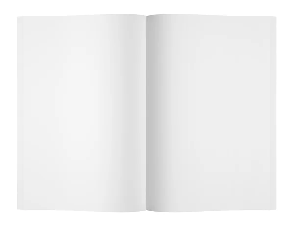 Revista ou livro em branco — Fotografia de Stock