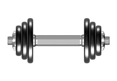 halterler beyaz arkaplanda