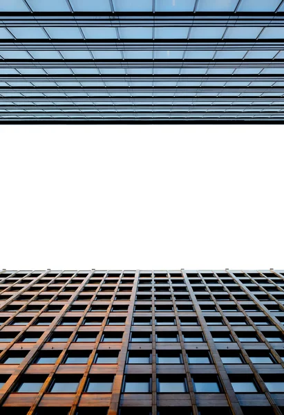 Fragmento de edificios modernos. Fondo abstracto . — Foto de Stock