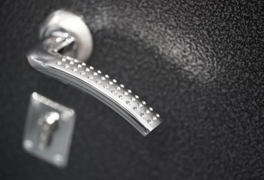 kapı tokmağı ve kilit portre