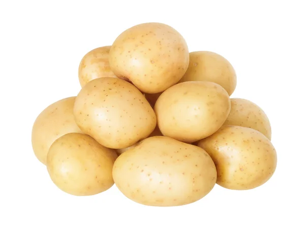 Patate su sfondo bianco — Foto Stock