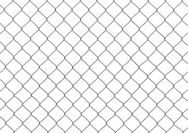 Beyaz arka plan üzerinde kafes kafes bezi parçası