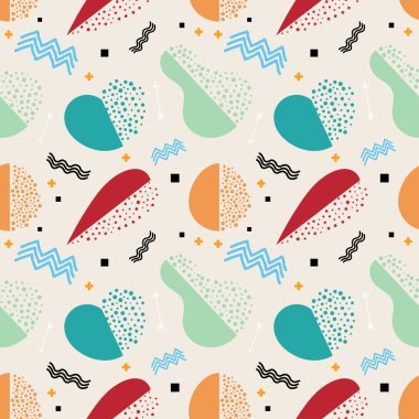 Dikişsiz vintage desen. Meyve ve bitki ile dikişsiz desen