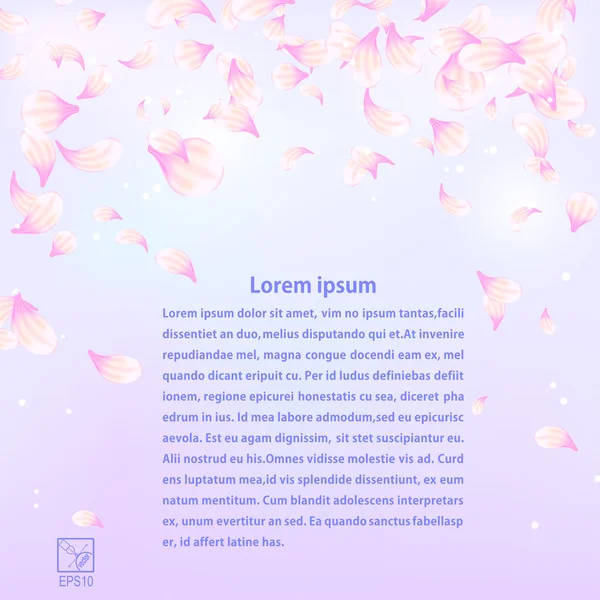 Lilac texture with rose purple flowers illustration. — ストック写真