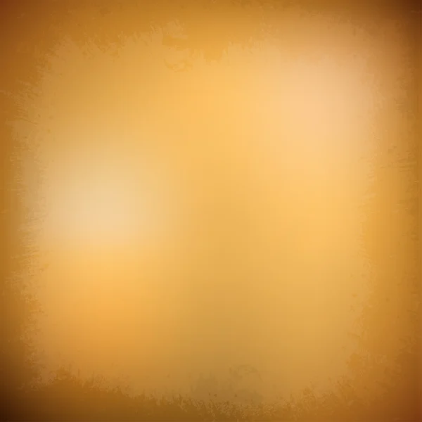 黄金の汚れたヴィンテージ背景。ベクトル図. — ストックベクタ