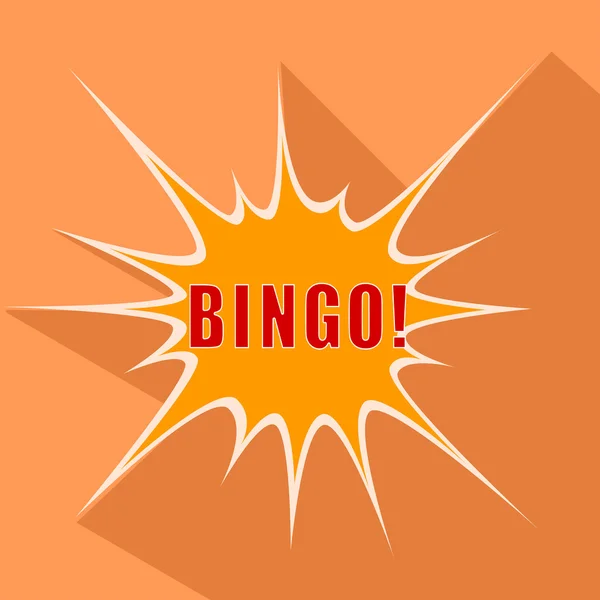 Cartoon Bingo. Vector illustration. — Stock Vector