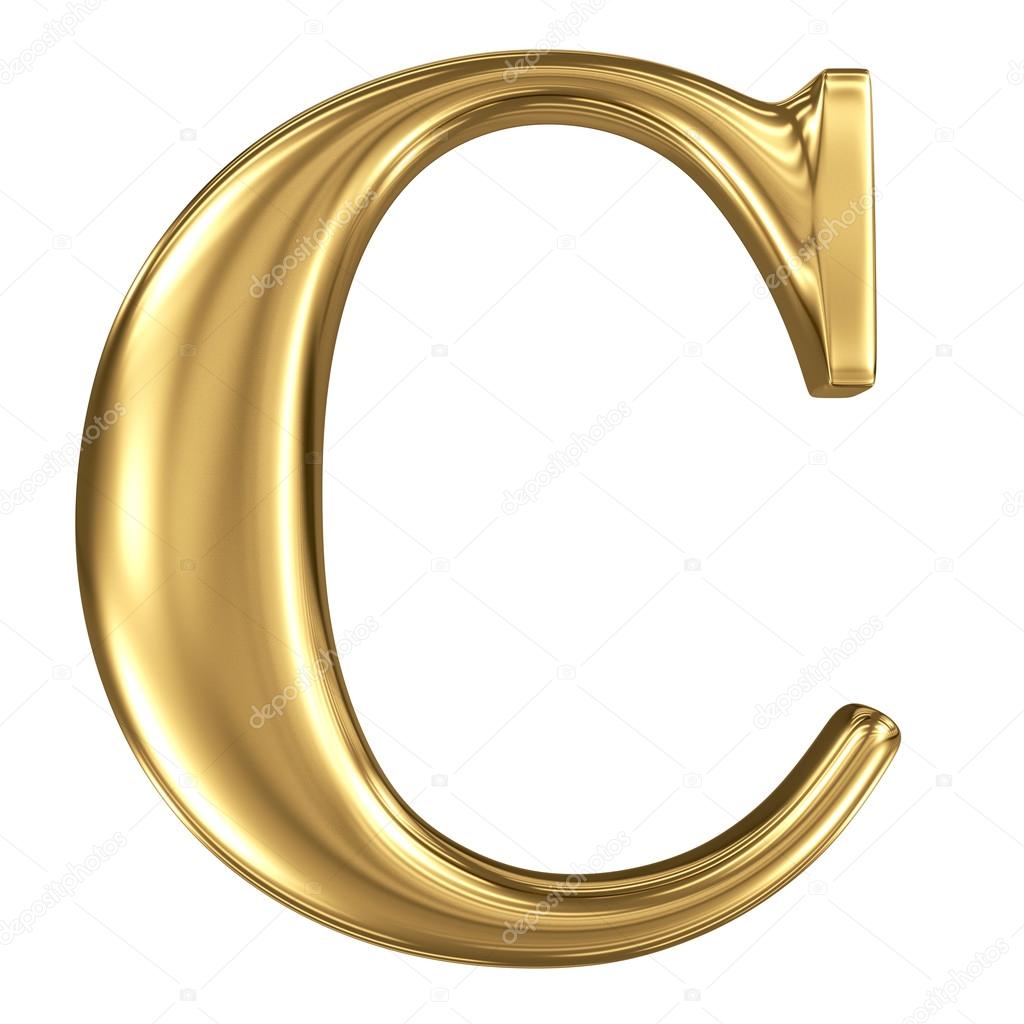 Golden letter C Stock Photo by ©smaglov 54959245 Golden letter C Stock Photo by ©smaglov 54959245