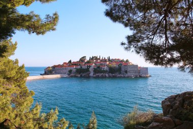 Sveti Stefan Adası Budva, Karadağ