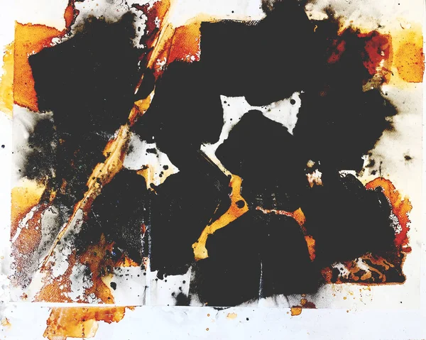 Abstracte Schilderkunst Doek Abstract Expressionisme Grunge Achtergrond — Stockfoto