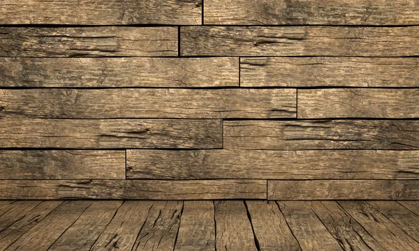 Viejo fondo de madera marrón — Foto de Stock
