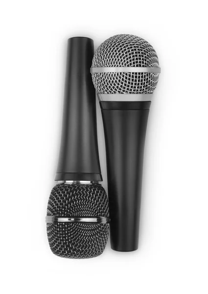 Microphone on a white background — Stock Photo, Image