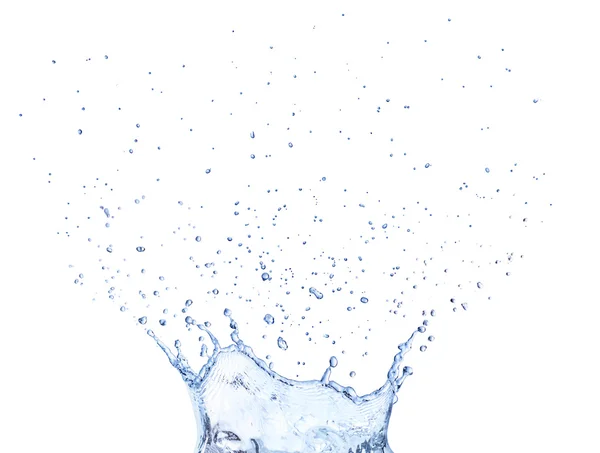 Water splash like crown — Stock Photo, Image