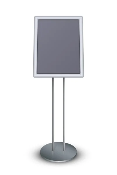 Floor standing poster holder. Vector illustration Eps 10. — Stock Vector