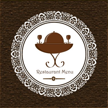 Restoran menü tasarımı. vektör çizim.