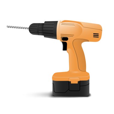 Vektör gerçekçi matkap. vektör çizim