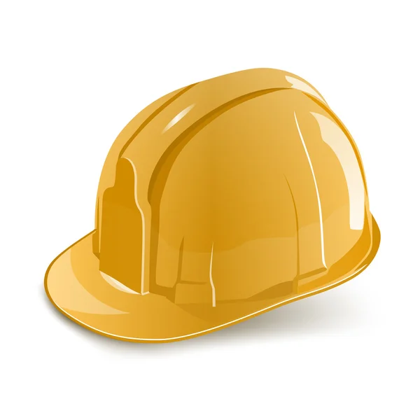 Hard Hat isolated on a white background — Stock Vector