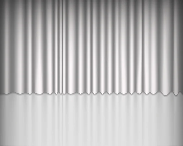 Vector White Curtain , background. ⬇ Vector Image by © urfingus