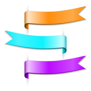 Mavi bir arka plan üzerinde izole yapışkan notlar