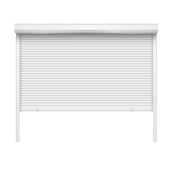 Vector Door with Rolling Shutters . vector illustration. — Stock Vector