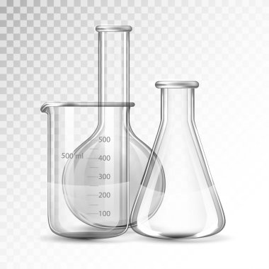 Test tüpleri, vektör çizim.