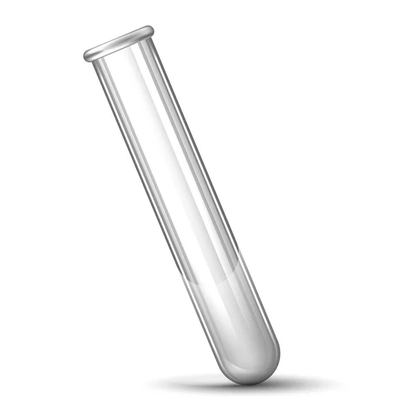 Illustration of scientific glassware - test tubes — Stock Vector