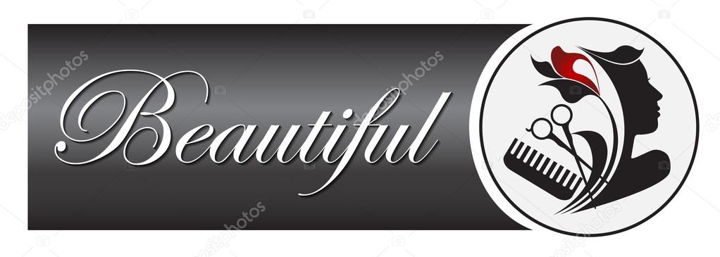 Beauty salon logo design with female face in negative space on letter S. Suitable for beauty salon, spa, massage, cosmetic and beauty concept with letter s. Vector illustration