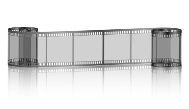 vektör boş film şeridi