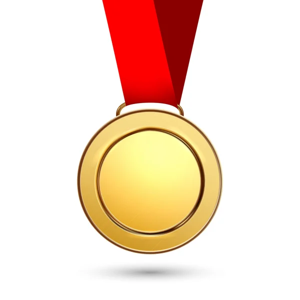 Medal isolated on a white background , vector illustration. — Stock Vector