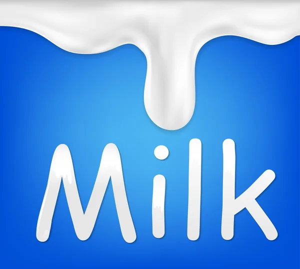 Ilustração vetorial do produto lácteo —  Vetores de Stock