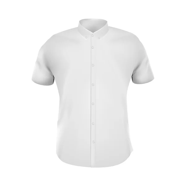 Plantilla camisetas en blanco — Vector de stock