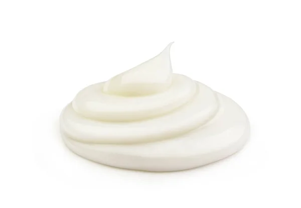 Beautiful Curl Cream White Background — Stock Photo, Image