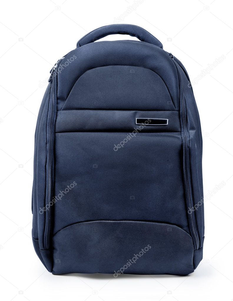 Backpack isolated on white background