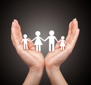 Aile içinde palm kavramı