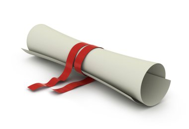 Boş beyaz kağıt türü, kırpma yolu ile izole için hazır rulo