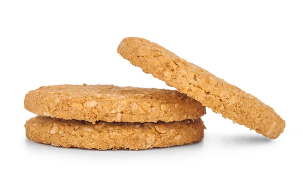 Cookies isolerade vit — Stockfoto
