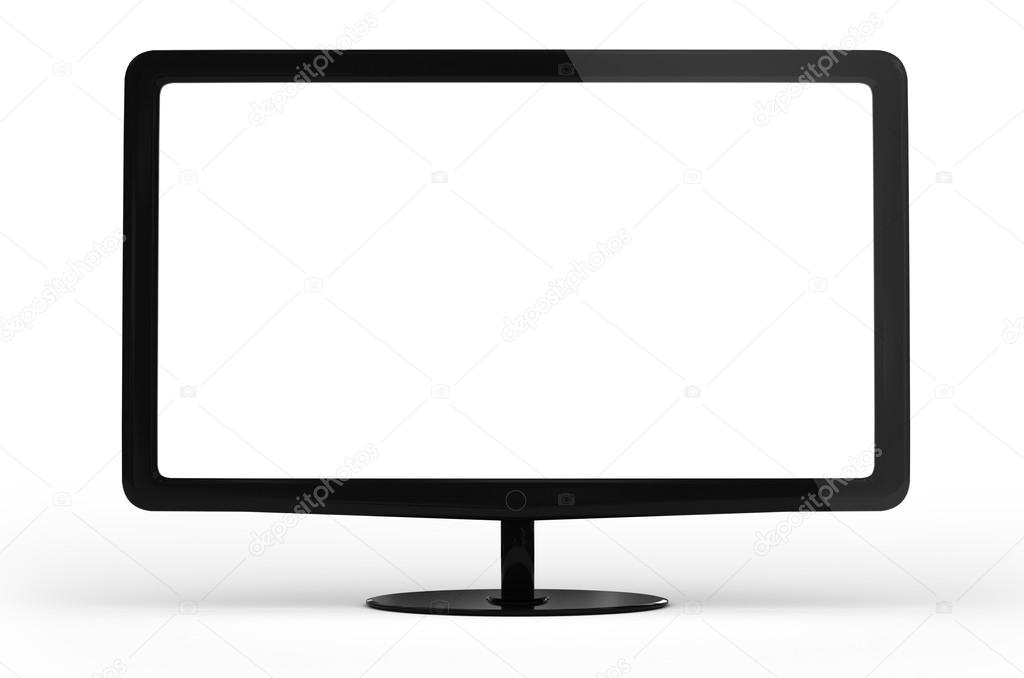 Blank Computer Monitor