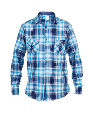 Beyaz bir arka plan üzerinde izole erkek t-shirt