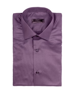 erkek gömlek üzerinde beyaz izole