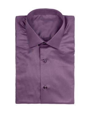 mavi gömlek beyaz arkaplanda izole edilmiş