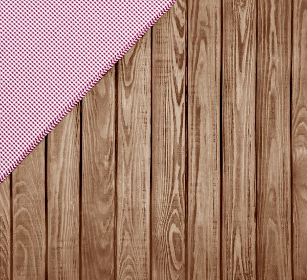 Wood background with tissue — Stock Photo, Image