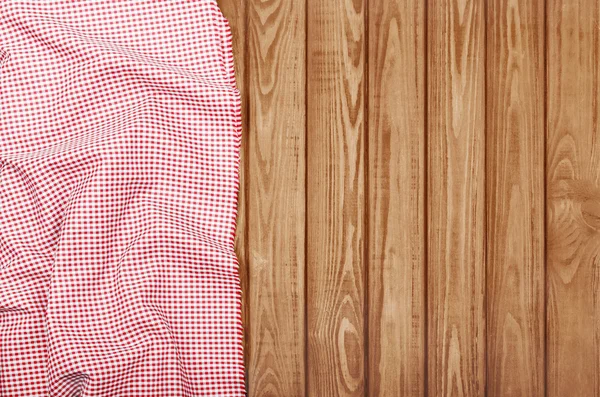 Ahşap arka plan üzerinde Tekstil