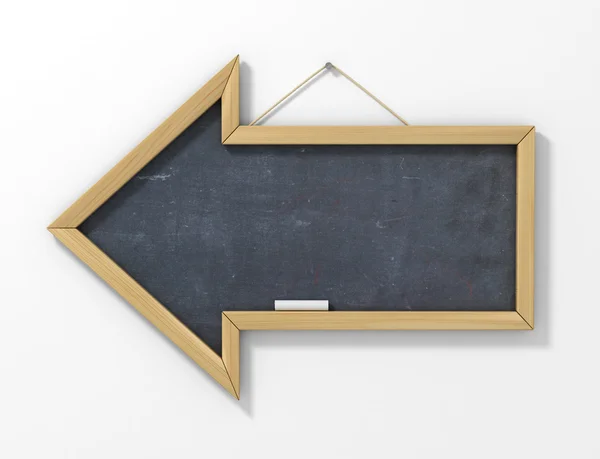 School board in the form of an arrow. — Stock Photo, Image