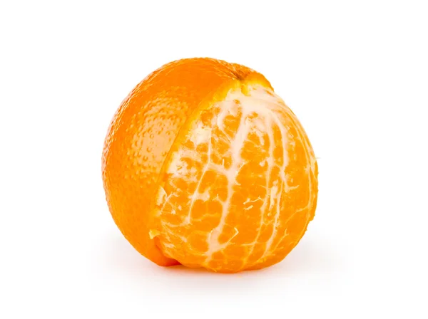 Arancio isolato su fondo bianco — Foto Stock