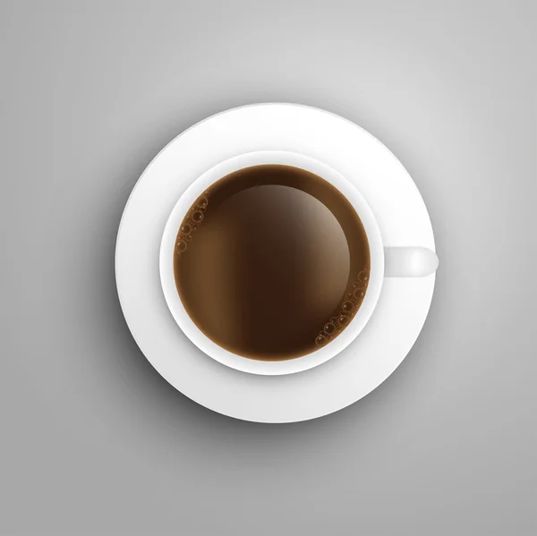 Kopje koffie — Stockvector