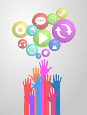 Renkleri Kaldır ellerini