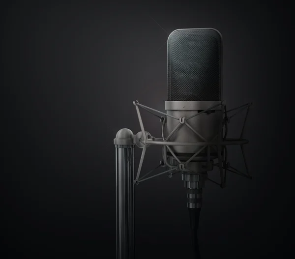 Microfone. Conceito de orador . — Fotografia de Stock